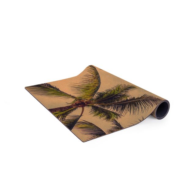 Kork-Teppich - Die Palmen - Hochformat 1:2