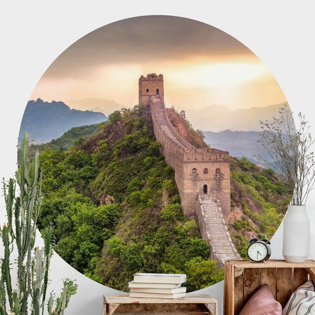 Fototapete Landschaft Die unendliche Mauer von China