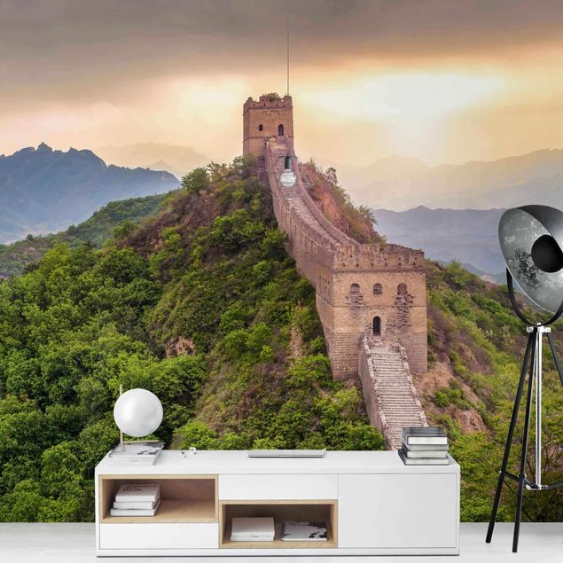 Fototapete - Die unendliche Mauer von China