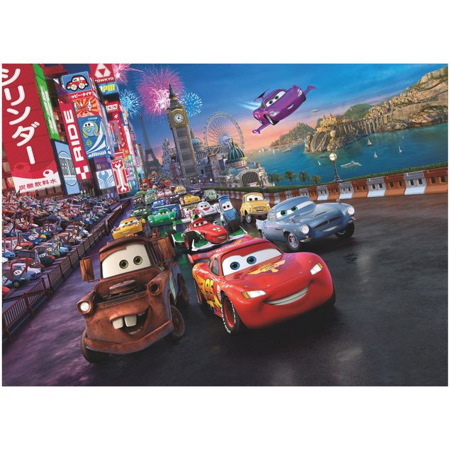 Kindertapete Disney Disney Cars - Race