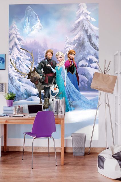Fototapeten - Disney's Die Eiskönigin - Winterland