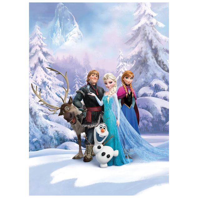 Fototapeten - Disney's Die Eiskönigin - Winterland