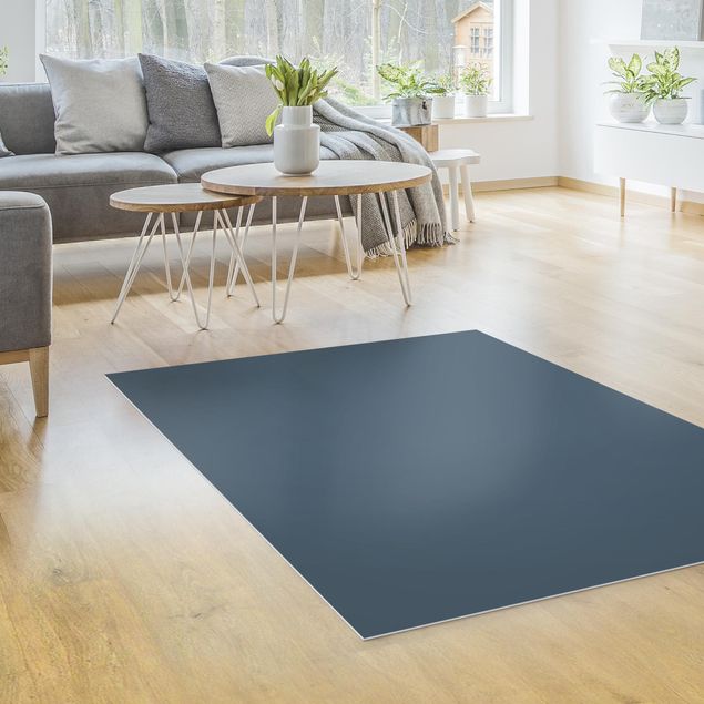 Moderne Teppiche Schieferblau
