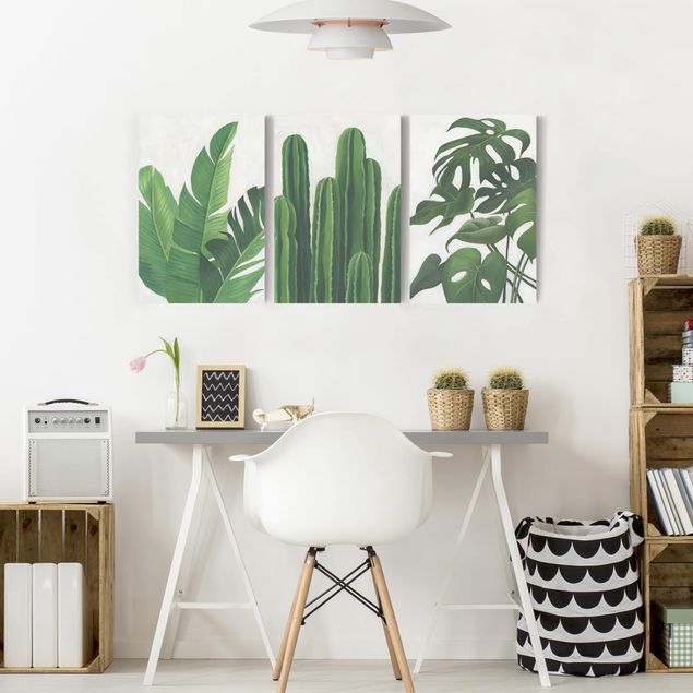 Wandbilder Lieblingspflanzen Tropical Set II