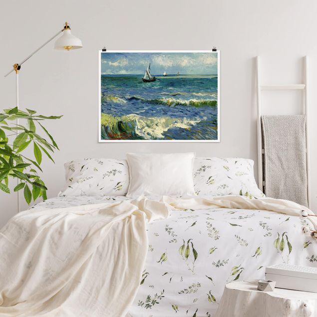 Poster Landschaft Vincent van Gogh - Seelandschaft