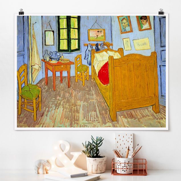 Impressionismus Bilder Vincent van Gogh - Schlafzimmer in Arles