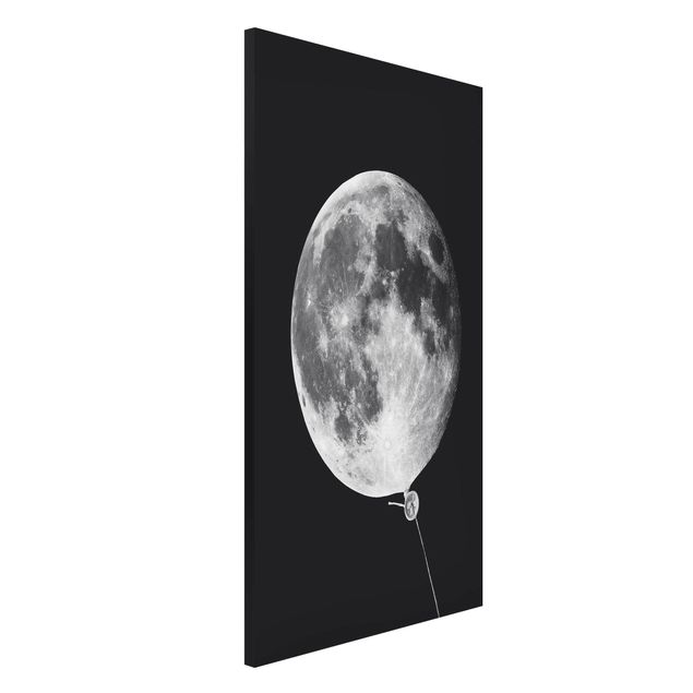 Jonas Loose Prints Luftballon mit Mond
