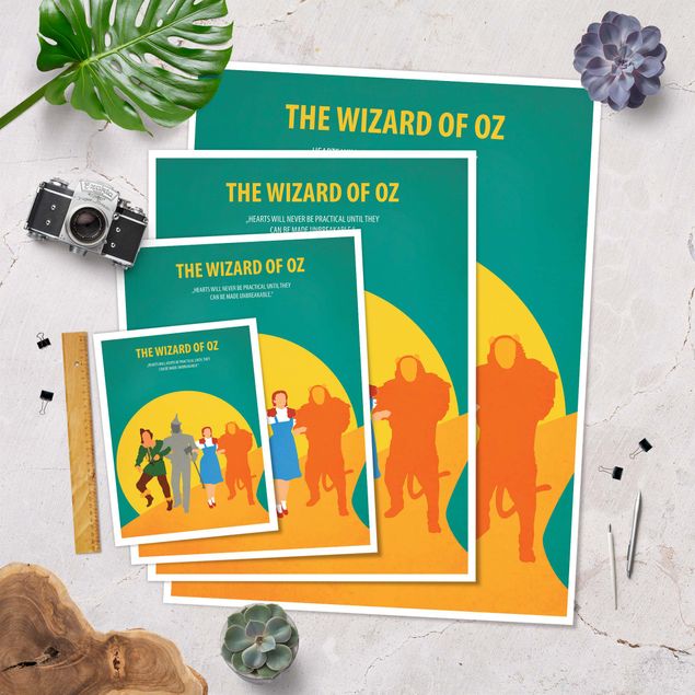 Poster - Filmposter The Wizard of Oz - Hochformat 4:3