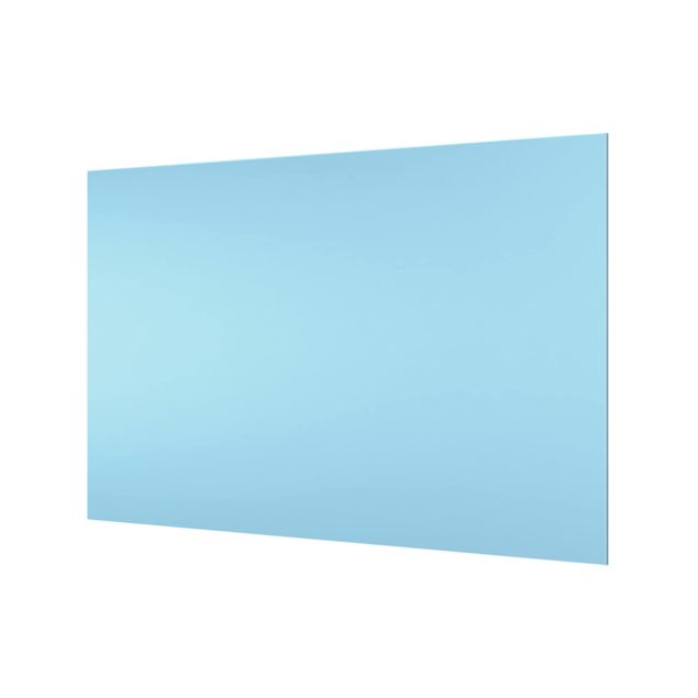 Spritzschutz Glas - Pastellblau - Querformat - 3:2