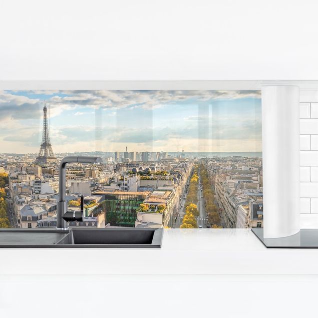 Küchenrückwand selbstklebend Nice day in Paris