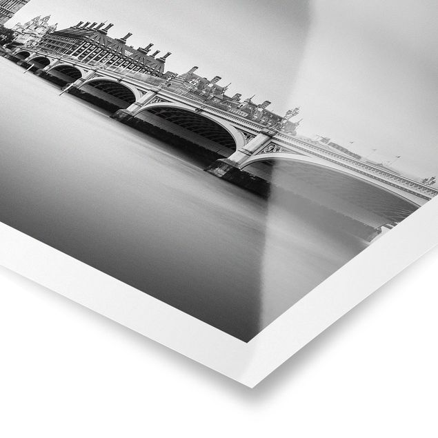 Poster bestellen Westminster Brücke und Big Ben