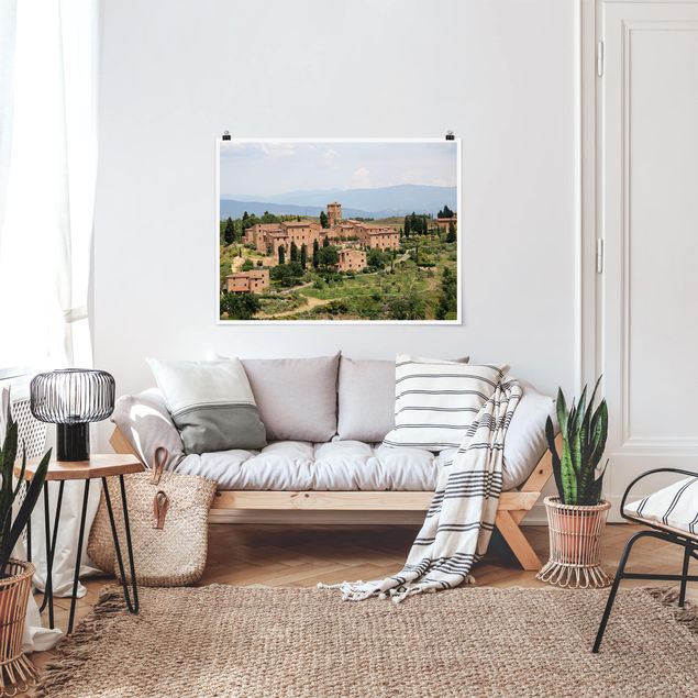 Moderne Poster Charming Tuscany