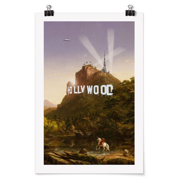 Moderne Poster Gemälde Hollywood