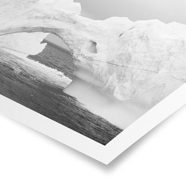 Poster - Antarktischer Eisberg II - Querformat 2:3