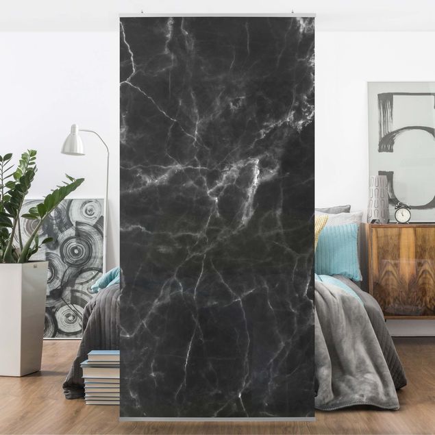 Raumteiler - Nero Carrara 250x120cm