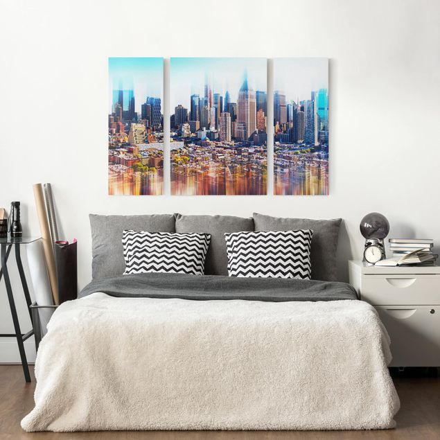 Leinwandbilder Manhattan Skyline Urban Stretch