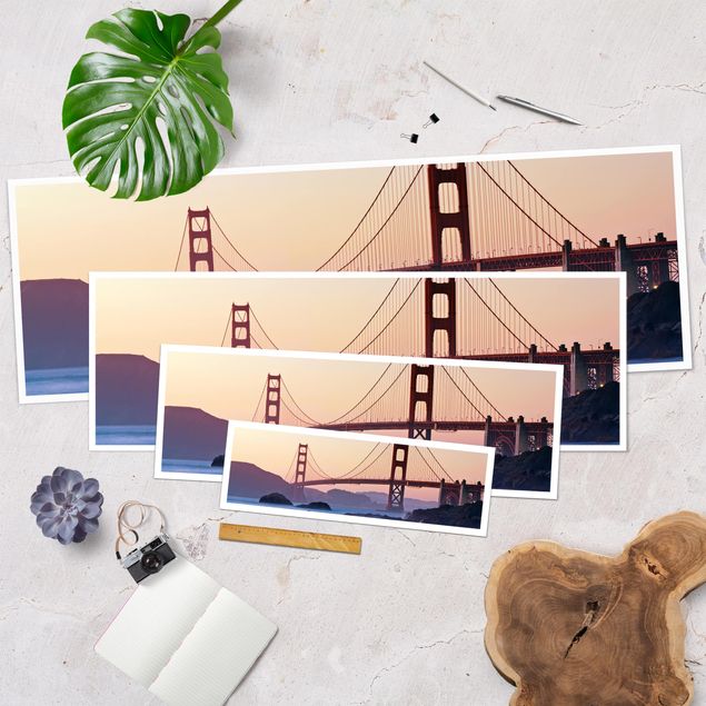 Poster - San Francisco Romance - Panorama Querformat