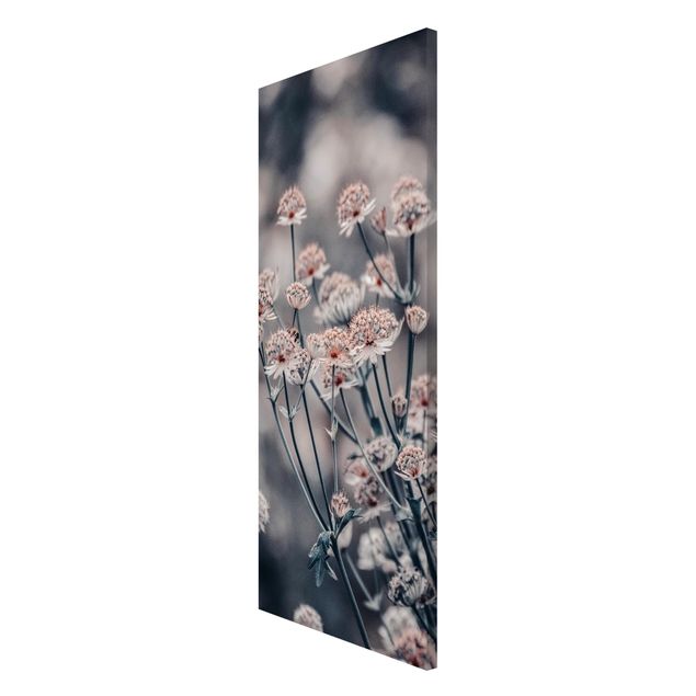 Magnettafel - Mystischer Blütenstrauch - Panorama Hochformat