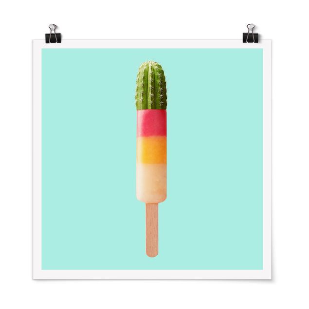 Jonas Loose Prints Eis mit Kaktus