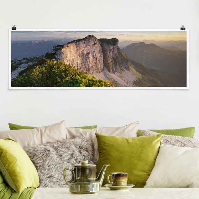 Poster Berge Loser Nordwand in Österreich