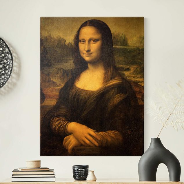 Bild Leinwand Bilder mit Keilrahmen Da Vinci Hände Kunstdruck kein Poster