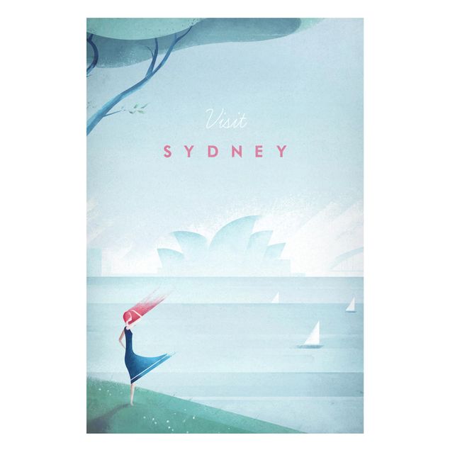 Magnettafeln Syklines Reiseposter - Sidney