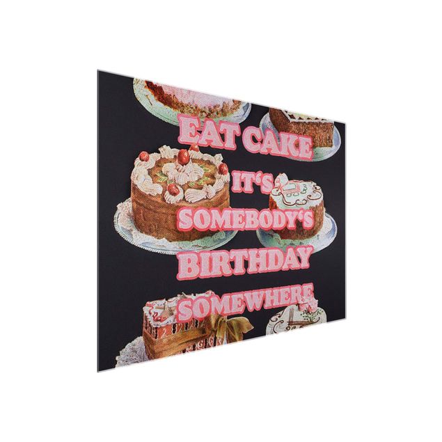 Wandbilder Eat Cake It's Birthday