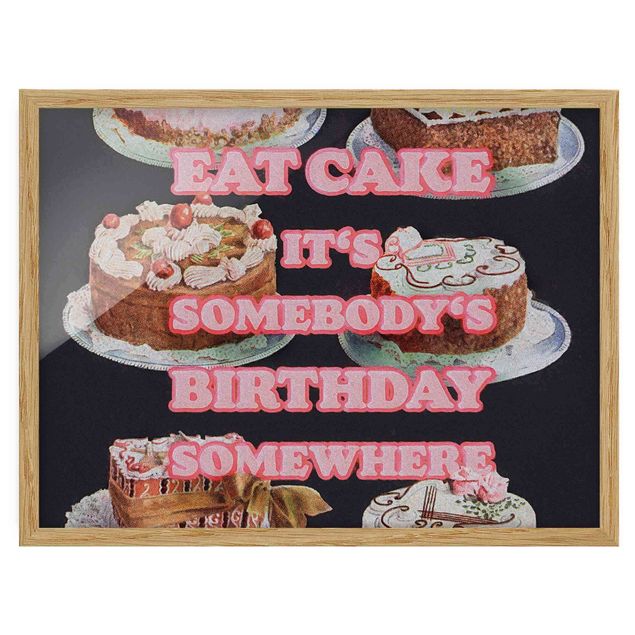 Jonas Loose Prints Eat Cake It's Birthday