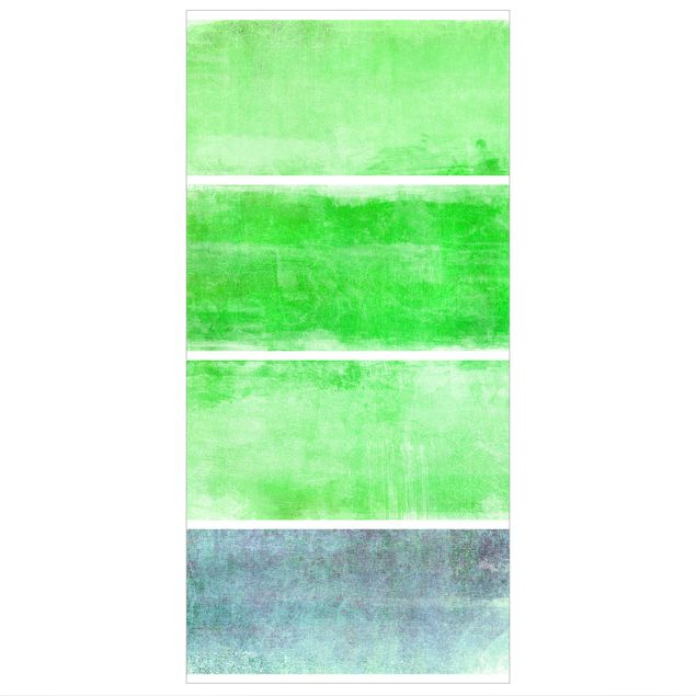 Raumteiler - Colour Harmony Green 250x120cm
