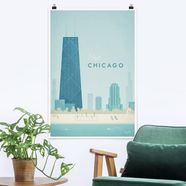 XXL Poster Reiseposter - Chicago
