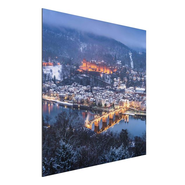 schöne Bilder Winterliches Heidelberg