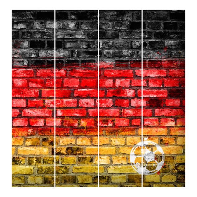 Schiebegardinen Set - Germany Stonewall - Flächenvorhänge