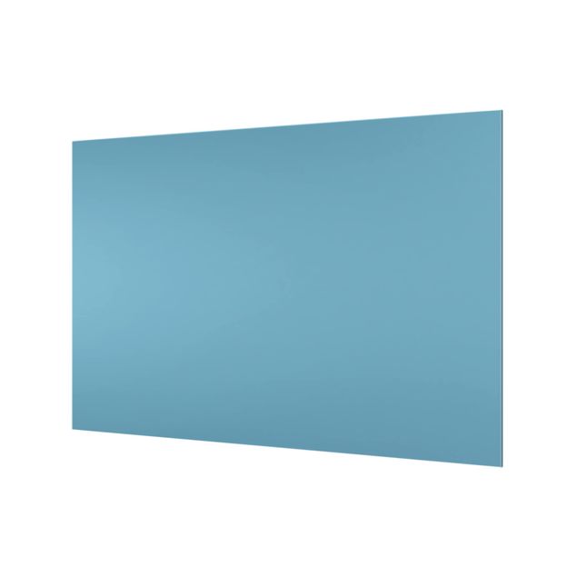 Spritzschutz Glas - Meerblau - Querformat - 3:2