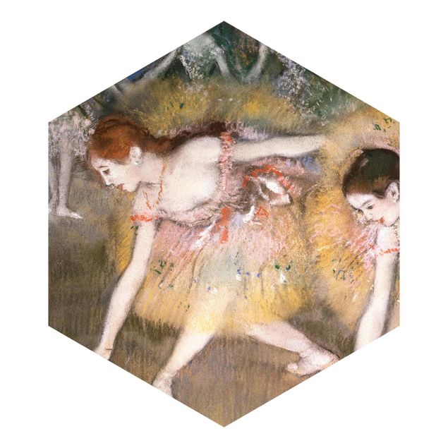 Vlies Tapeten Edgar Degas - Verbeugende Ballerinen