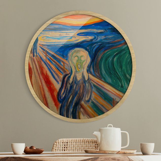 Expressionistische Gemälde Edvard Munch - Der Schrei