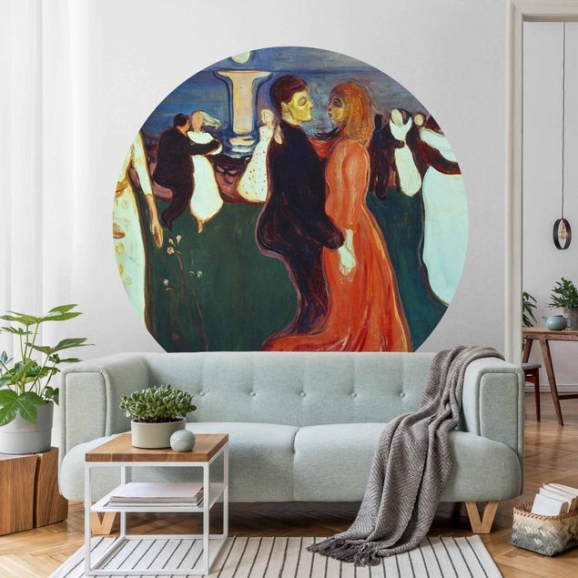 Expressionistische Gemälde Edvard Munch - Der Tanz des Lebens
