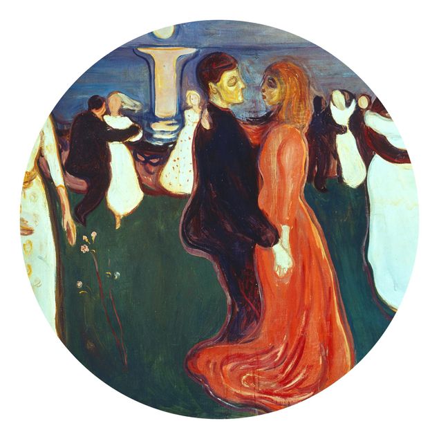 Abstrakte Tapeten Edvard Munch - Der Tanz des Lebens