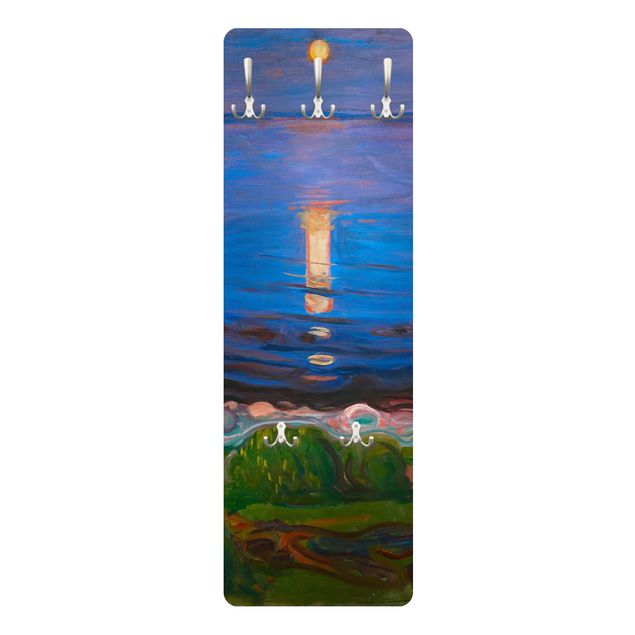 Munch Bilder Edvard Munch - Sommernacht am Meeresstrand