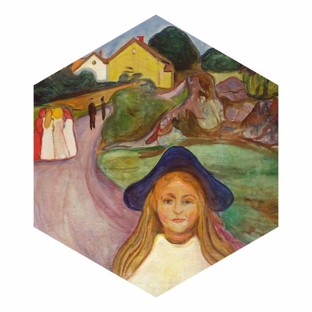 Munch Gemälde Edvard Munch - Weiße Nacht