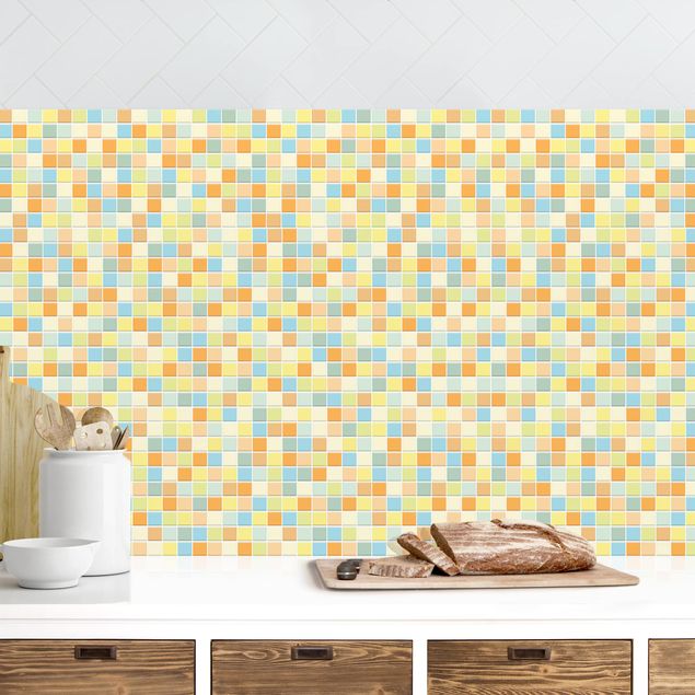 Platte Küchenrückwand Mosaikfliesen Sommerset