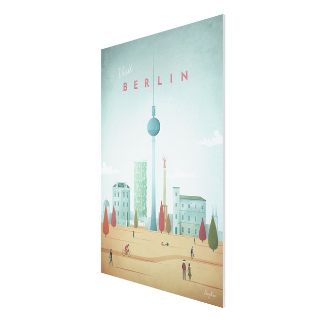 Foto auf Hartschaumplatte Reiseposter - Berlin