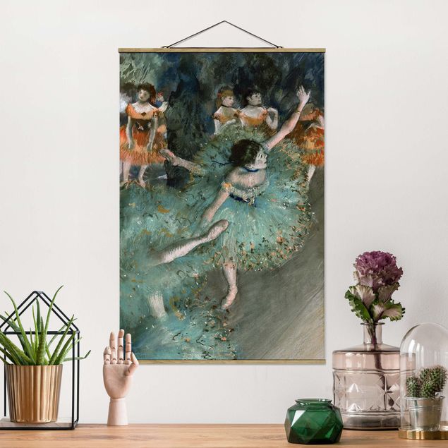 Impressionistische Bilder Edgar Degas - Tänzerinnen in Grün