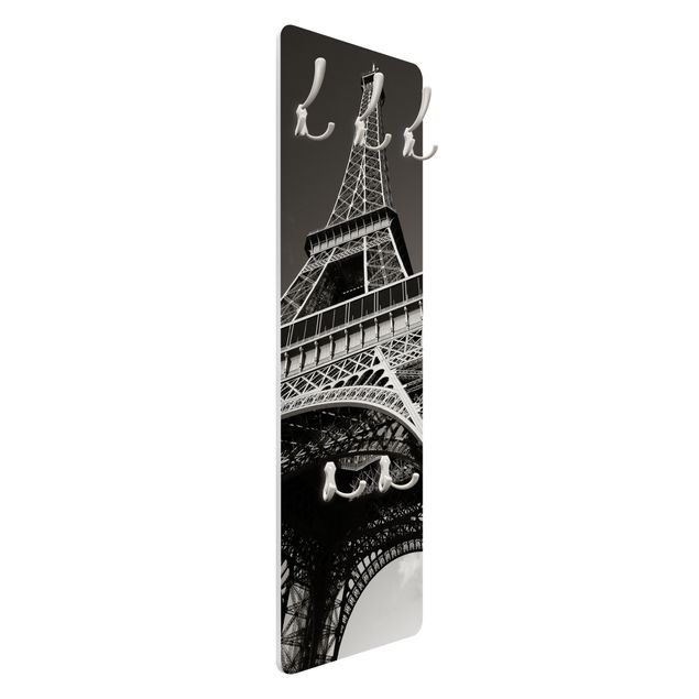Garderobe Paris - Eiffelturm - Schwarz