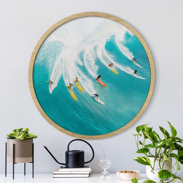 Moderne Bilder mit Rahmen Einfach Surfen