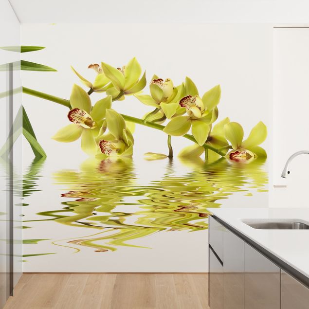 Wellness Tapete Elegant Orchid Waters