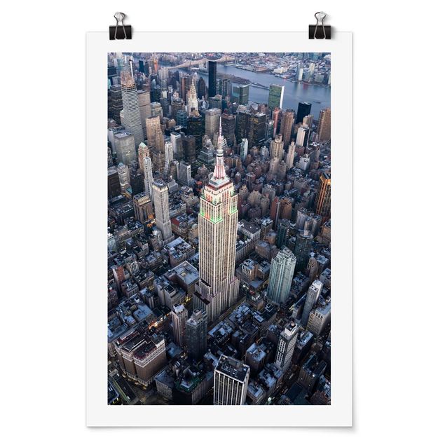 Moderne Poster Empire State Of Mind