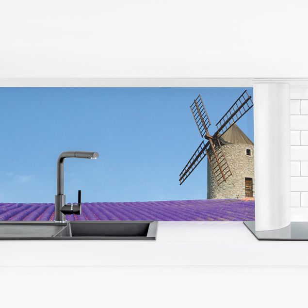 Küchenrückwand selbstklebend Lavendelduft in der Provence