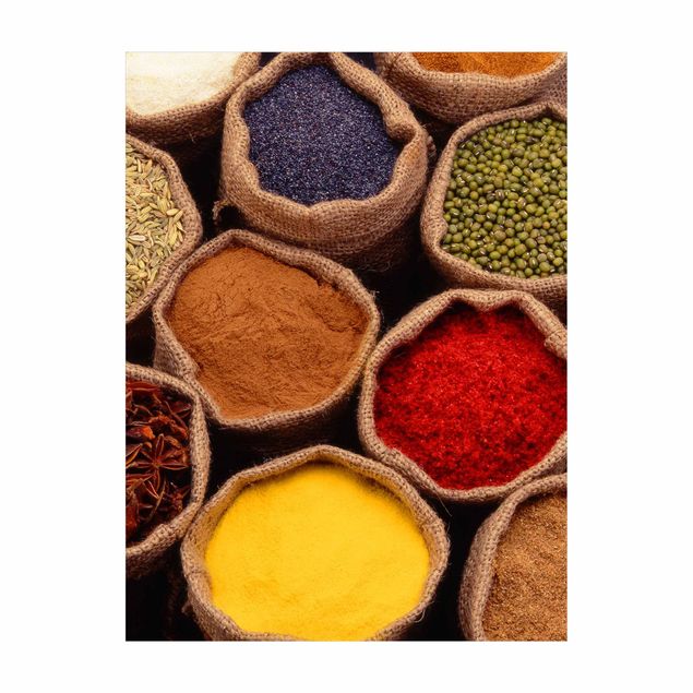 grosser Teppich Colourful Spices