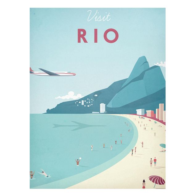 Henry Rivers Bilder Reiseposter - Rio de Janeiro