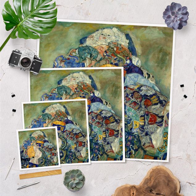 Poster kaufen Gustav Klimt - Baby (Wiege)